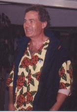 Alex arriving at surprise party