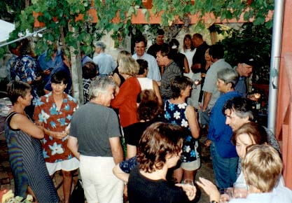 Party in our courtyard